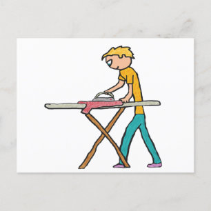 Ironing Briefkaart