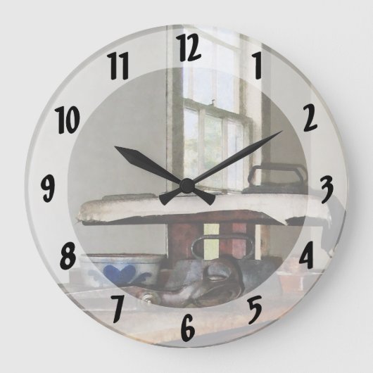 Ironing Day Grote Klok (Voorkant)