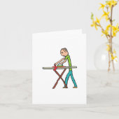 Ironing Kaart (Gele Bloem)