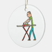 Ironing Keramisch Ornament (Links)