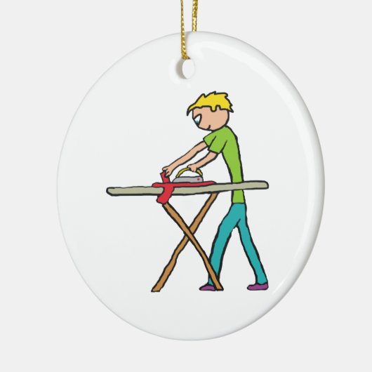 Ironing Keramisch Ornament (Links)