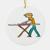 Ironing Keramisch Ornament (Voorkant)