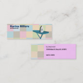 Ironing Service Skinny-Visitekaartjes Mini Visitekaartje (Voorkant / Achterkant)