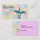 Ironing Service-Visitekaartjes Visitekaartje (Voorkant / Achterkant)