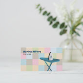 Ironing Service-Visitekaartjes Visitekaartje (Staand voorkant)