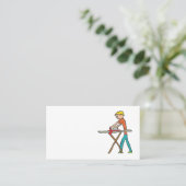 Ironing Visitekaartje (Staand voorkant)