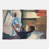 Ironing Woman Degas Theedoek (Horizontaal)