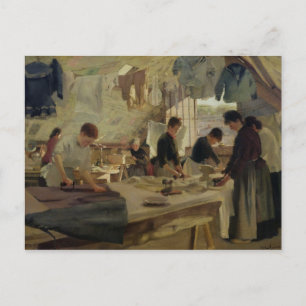 Ironing Workshop in Trouville, 1888 Briefkaart