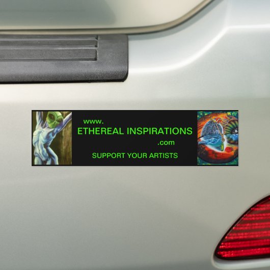 Ironisch-Bond Bumpersticker (Op auto)