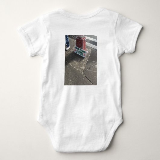 Ironisch en Absurd babykleding voor de sarcastisch Romper (Achterkant)