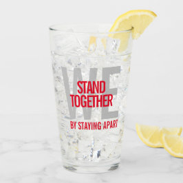 Ironisch genoeg blijven we samen uit elkaar glas