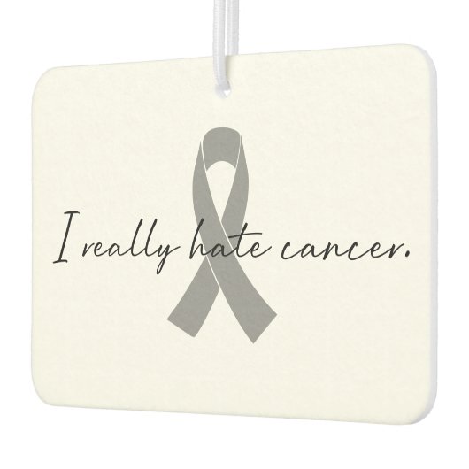 Ironisch genoeg haat ik kanker echt | Willekeurig  Luchtverfrisser (Links)