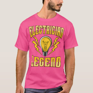 Ironisch Gezegde Elektrische ambachtsman Electro V T-shirt