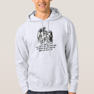 Ironische Alice (in Wonderland) Rehab Hoodie