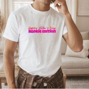 Ironische Slogan Nieuwe vaders eerste Vaderdag Hum T-shirt