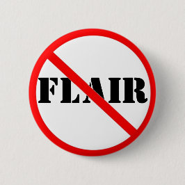 Ironische stukken van de knop Flair Ronde Button 5,7 Cm