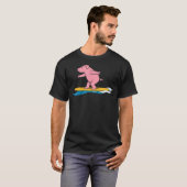 Ironische Varkensurlauber T-shirt (Voorkant volledig)
