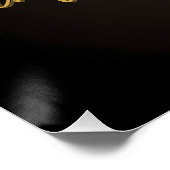 Ironische Verjaardags Jongen Perfect Poster (Hoek)