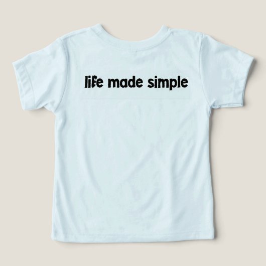 Ironman Baby shirt (Design achterkant)