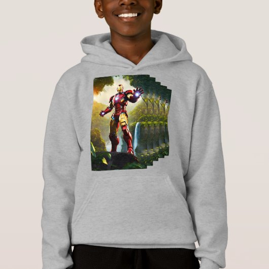 Ironman Bedrukt Kind Premium sweatshirt (Voorkant)