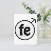 ironman briefkaart (Staand voorkant)