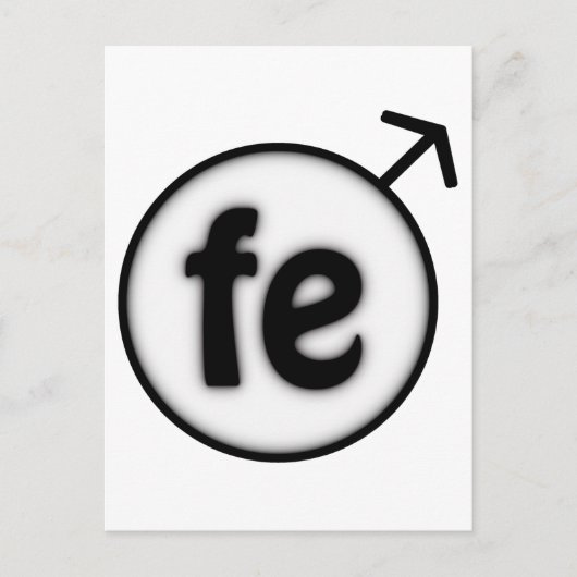 ironman briefkaart (Voorkant)