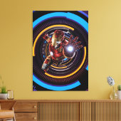 Ironman Canvas Afdruk (Insitu (Woonkamer))