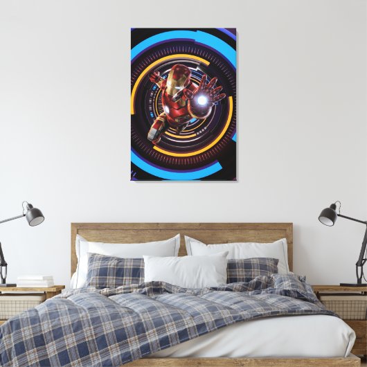 Ironman Canvas Afdruk (Insitu (Slaapkamer))