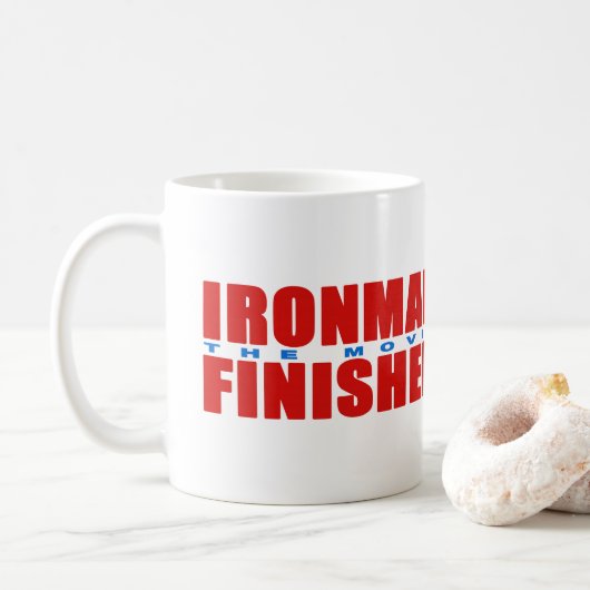 Ironman Finisher Souvenir Mok (Met donut)