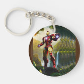 Ironman gedrukt mooie Sleutelhanger (Voorkant)