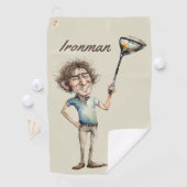 Ironman Golfer Golfhanddoek (Insitu)