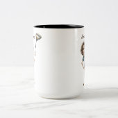 Ironman Golfer Tweekleurige Koffiemok (Center)