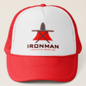 Ironman Ironing Service Trucker Pet (Voorkant)