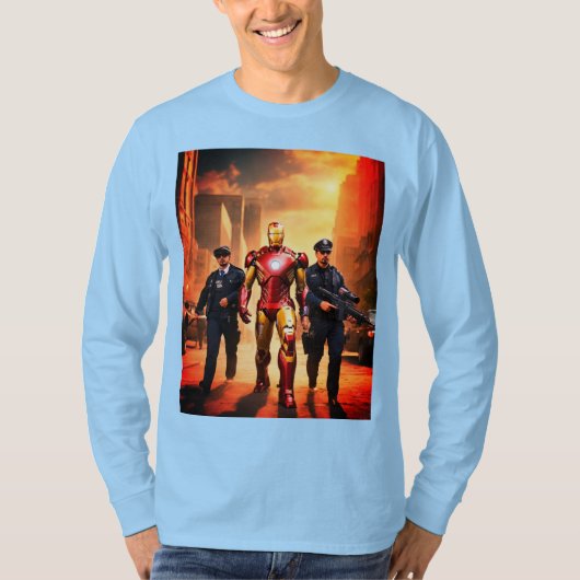 IRONMAN T-SIRT, T-SIRT T-SHIRT (Voorkant)