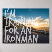 Ironman Training Inspiration Poster (Voorkant)