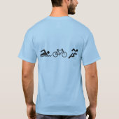 Ironman triathelete t-shirt (Achterkant)