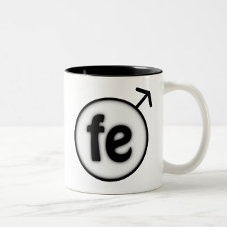 ironman tweekleurige koffiemok