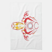 Ironman Vector Pak - Glowing Arc Core Theedoek (Verticaal)