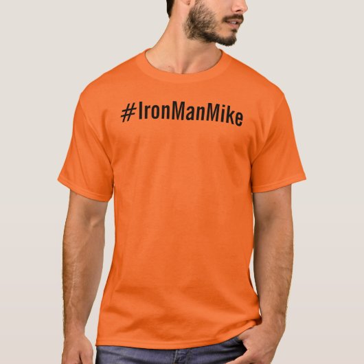 #IronManMike T-shirt (Voorkant)