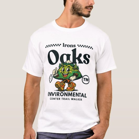 Irons eiken environmental centrum trail t-shirt (Voorkant)