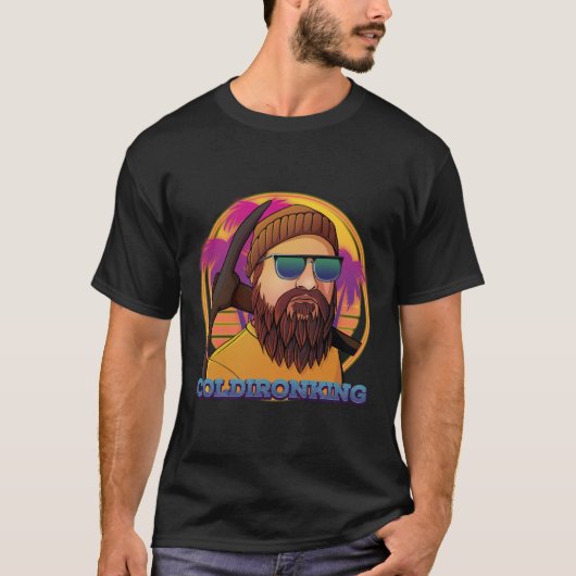 IRONWAVE Twitch Streamer Koud IJzeren Koning Shirt (Voorkant)