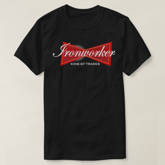 Ironwerker Funny Ironworkers Union T-shirt (Design voorkant)