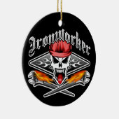 Ironwerker Skull en Spud Wrenches 2.1 Keramisch Ornament (Rechts)
