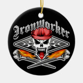 Ironwerker Skull en Spud Wrenches 2.1 Keramisch Ornament (Voorkant)