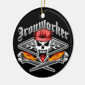 Ironwerker Skull en Spud Wrenches 2.1 Keramisch Ornament (Links)