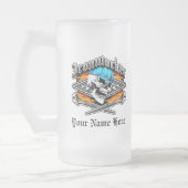 Ironwerker Skull en Spud Wrenches Matglas Bierpul (Links)