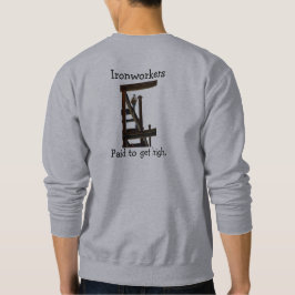 Ironwerkers betalen hun T-shirt voor hoge kwalitei