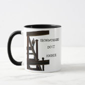 Ironwerkers doen het hogere Mok (Links)