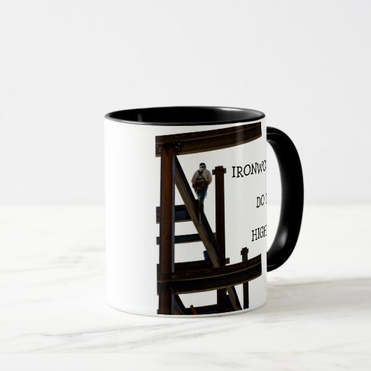 Ironwerkers doen het hogere Mok (Voorkant rechts)