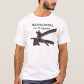 Ironwerkers Hoger Shirt van T (Voorkant)